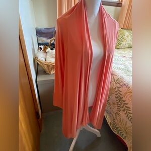 Coral Open Front J.Jill Wrap